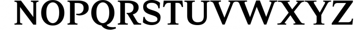 Quatera Serif Family 6 Font UPPERCASE