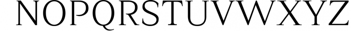 Quatera Serif Family 7 Font UPPERCASE