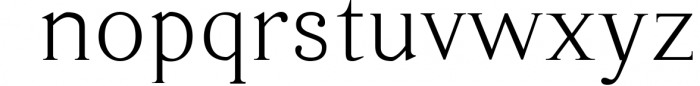 Quatera Serif Family 7 Font LOWERCASE