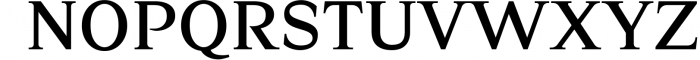 Quatera Serif Family 8 Font UPPERCASE