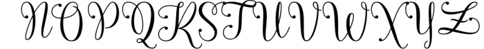 Queensha Typeface Font UPPERCASE