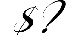 Quenyland - Cursive Script Font Font OTHER CHARS