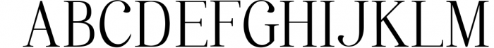 Quffer, serif regular font Font UPPERCASE