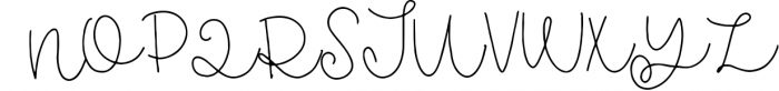 Quickfly - A Monoline Script Font UPPERCASE