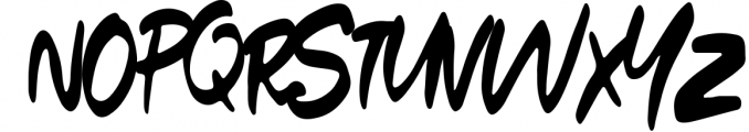 Quimbro | Handwritten brush font Font UPPERCASE