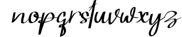 Quincyland an Unique Handwritten Script Font LOWERCASE