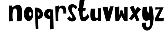 Quirki Scandi - Girly Kids Font Font LOWERCASE