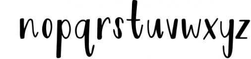 Quirky 1 Font LOWERCASE