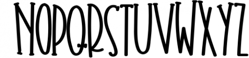 Quirky Quartet Font Collection 8 Font UPPERCASE