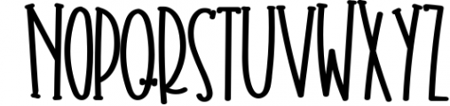 Quirky Quartet Font Collection 8 Font LOWERCASE