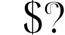 Quorga - Modern Serif Font OTHER CHARS