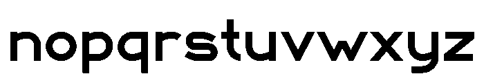 QUICK-ZIP Font LOWERCASE