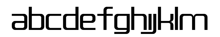 QUUB Regular Font LOWERCASE