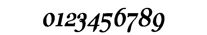 Quaaykop Medium Italic Font OTHER CHARS