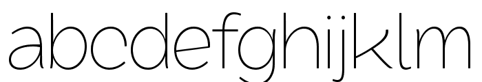QuacheLightPERSONAL Font LOWERCASE