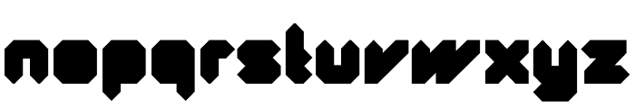 Quad-Black Font LOWERCASE