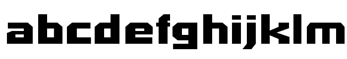 Quadrangle-Regular Font LOWERCASE