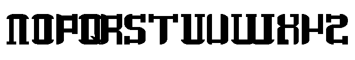 Quadrangulus Font LOWERCASE