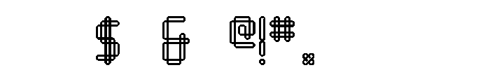 Quadratum Font OTHER CHARS