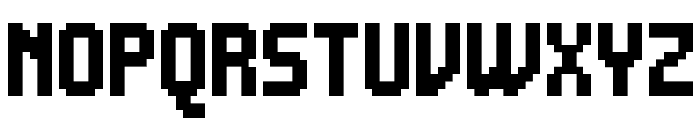 Quadrit Font UPPERCASE