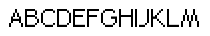 Quadrunde Font UPPERCASE