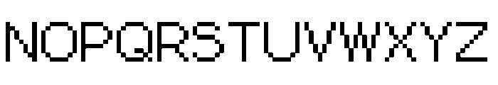 Quadrunde Font UPPERCASE