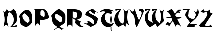 QuaelGothic Font UPPERCASE