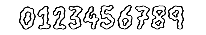 Quaker Shaker extra numbers Font OTHER CHARS