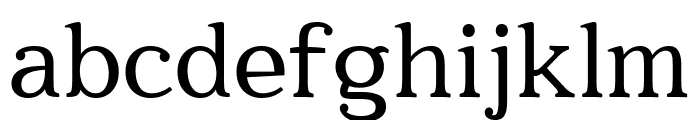 Quantik Regular Font LOWERCASE