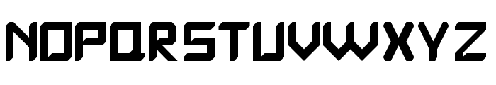 Quantrum Regular Font UPPERCASE