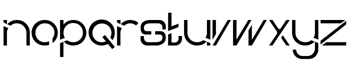 Quantum Futuristic Font LOWERCASE