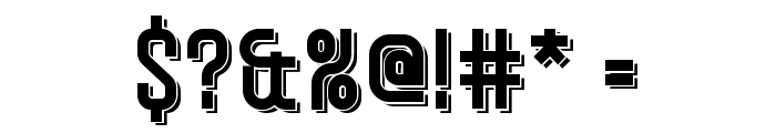 Quantum Rangers Personal Font OTHER CHARS
