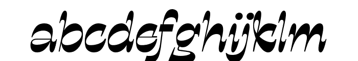 Quarantype Bikeride Regular Font LOWERCASE