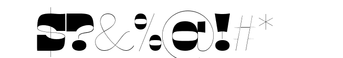 Quarantype Embrace Regular Font OTHER CHARS