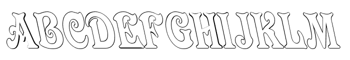 Quardi Bold Italic Font UPPERCASE