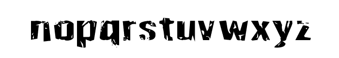 Quarrystone Expanded Font LOWERCASE