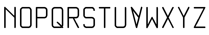 Quarter Sans Bold Font UPPERCASE
