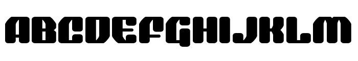 Quasar Pacer Expanded Font UPPERCASE