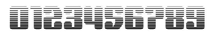 Quasar Pacer Gradient Font OTHER CHARS