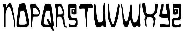 Quatl Condensed Font LOWERCASE