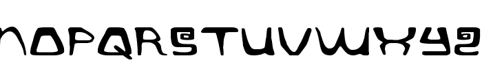 Quatl Expanded Font LOWERCASE