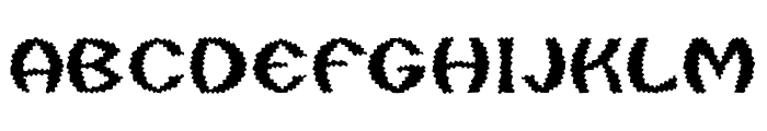 Quaxy Bold Italic Font UPPERCASE
