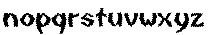 Quaxy Bold Italic Font LOWERCASE