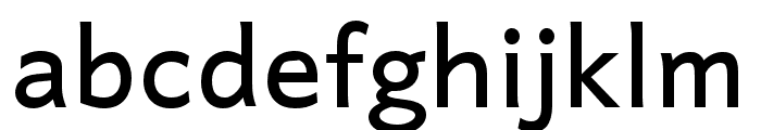 Quebec SemiBold Regular Font LOWERCASE