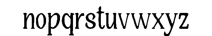 Quedami Demo Font LOWERCASE