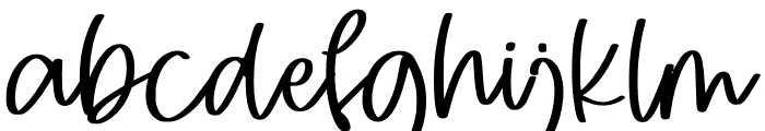 Queen Kyra Personal Use Font LOWERCASE