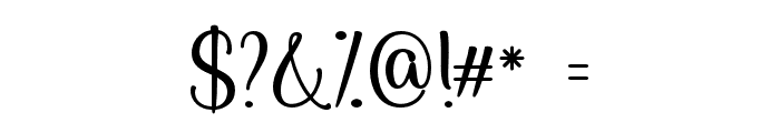 QueenXylophia-Regular Font OTHER CHARS