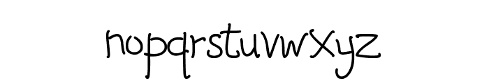 Queenity Font LOWERCASE