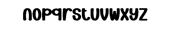 Queens Beach Font LOWERCASE