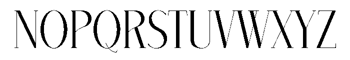 Queensya Font UPPERCASE